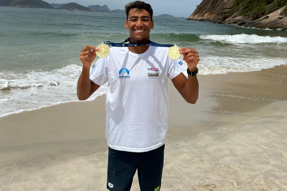 Com patroc&iacute;nio da Bahiag&aacute;s, Mustaf&aacute; conquista ouro em campeonato sul-americano